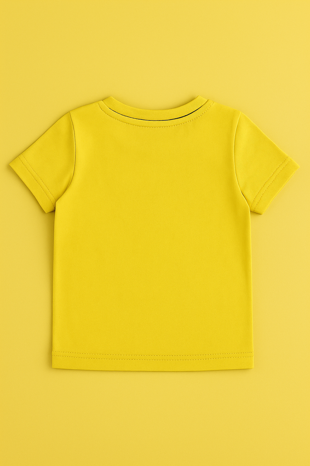 Boys Yellow Cotton Interlock Half Sleeve T-Shirt – Panda Design